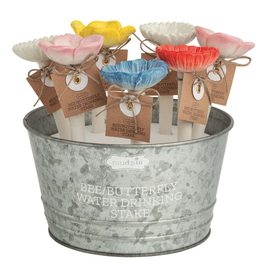 Bee & Butterfly Water Stakes