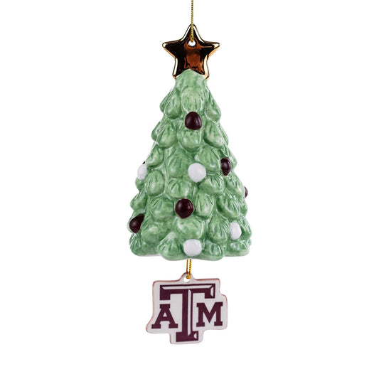 Texas A&M Logo Christmas Tree Ornament