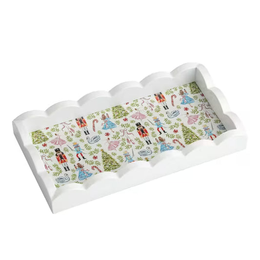 Nutcracker Scallop Trinket Tray
