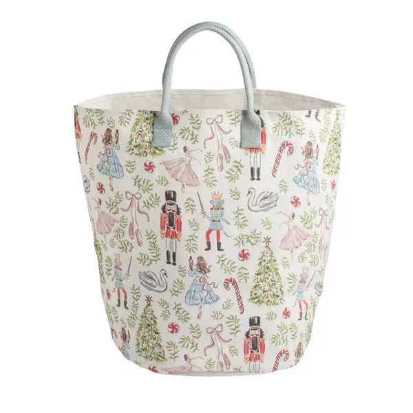 Tossed Pattern Nutcracker Tote