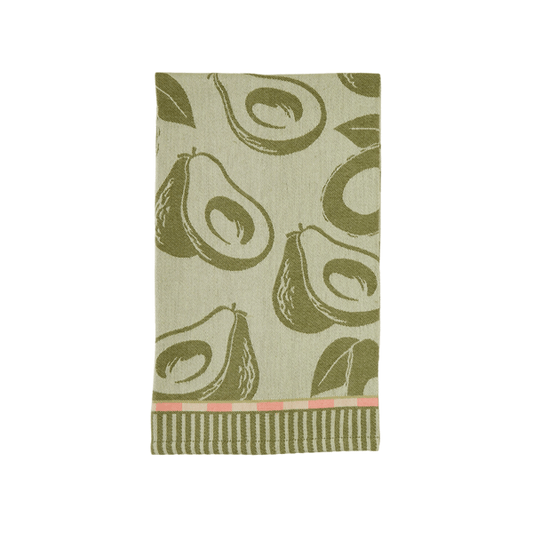 Avocado Jacquard Towel
