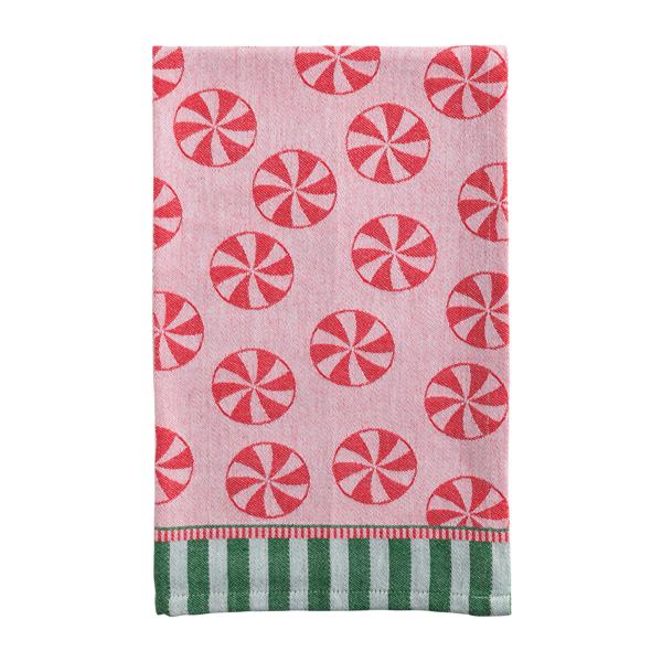 Peppermint Jacquard Towel