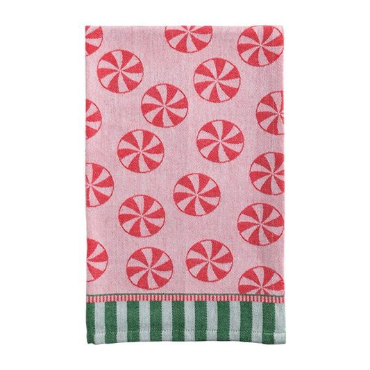 Peppermint Jacquard Towel