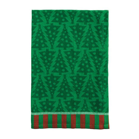 Christmas Tree Jacquard Towel