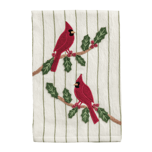 Cardinals Applique Towel