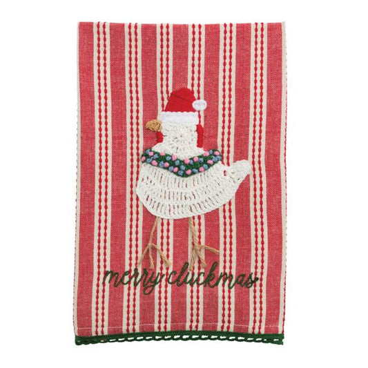 Christmas Chicken Towel