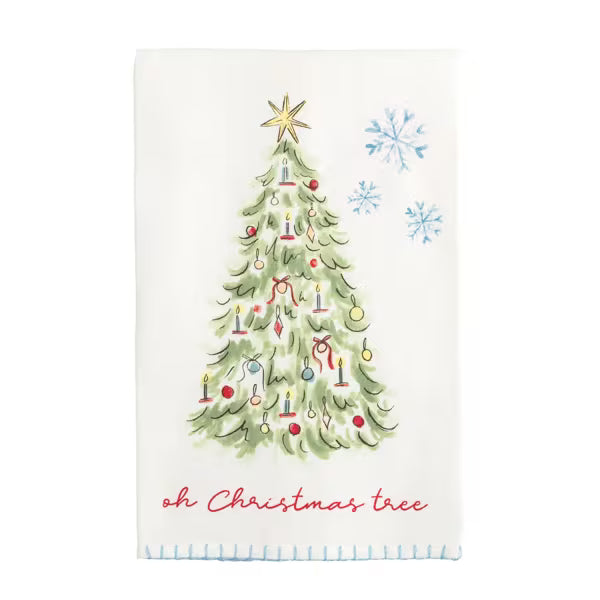 Christmas Tree Nutcracker Towel