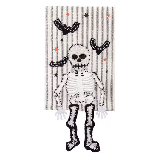 Skeleton Dangle Leg Towel