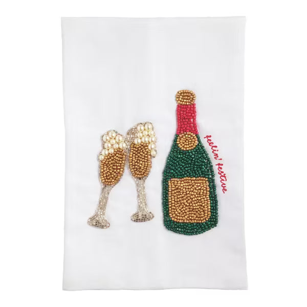 Feelin' Festive Beaded Towel