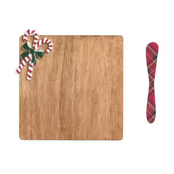 Candy Cane Wooden Board Set
