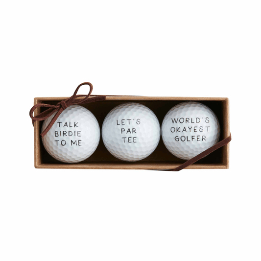 Lets Par Tee Golf Ball Set