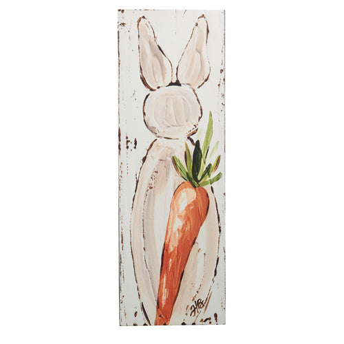 Bunny and Carrot Porch Sign | PICK UP ONLY