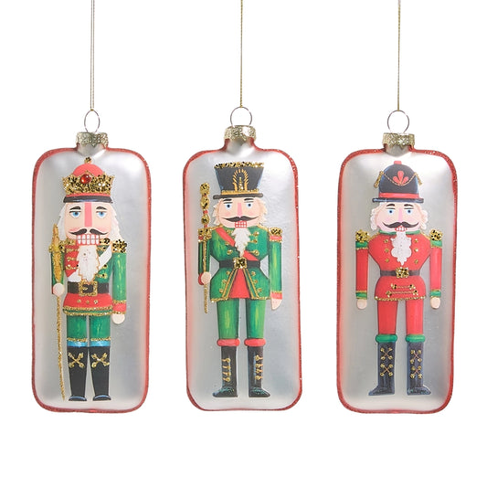 5.75" Nutcracker Rectangle Ornament