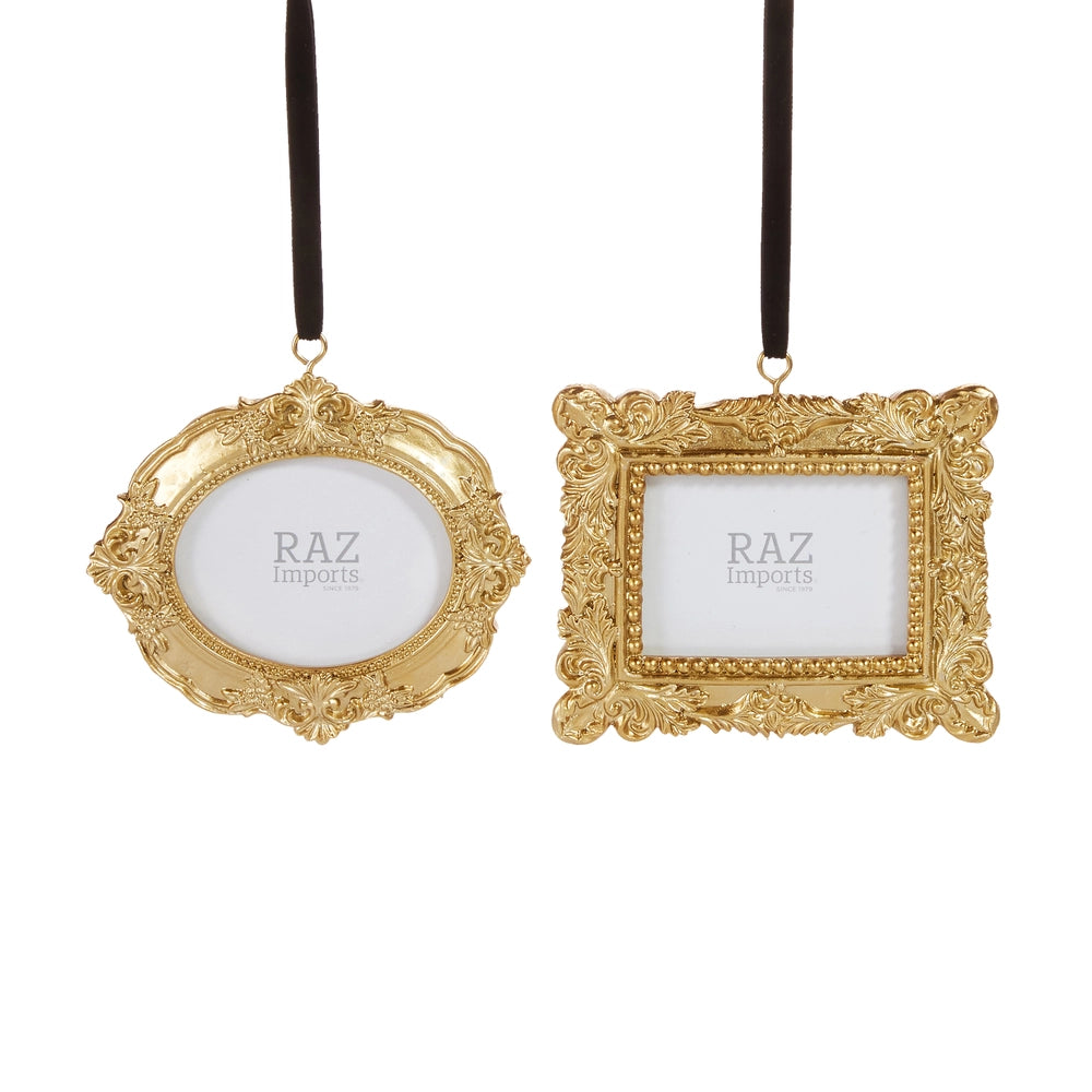 Vintage Photo Frame Ornament