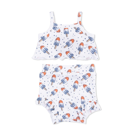 Astro Pop | Tank Top & High Waisted Short