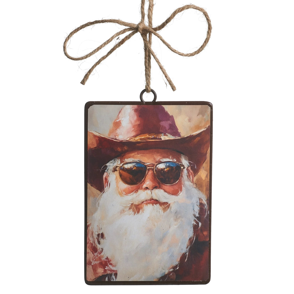 Cowboy Kringle Disc Ornament