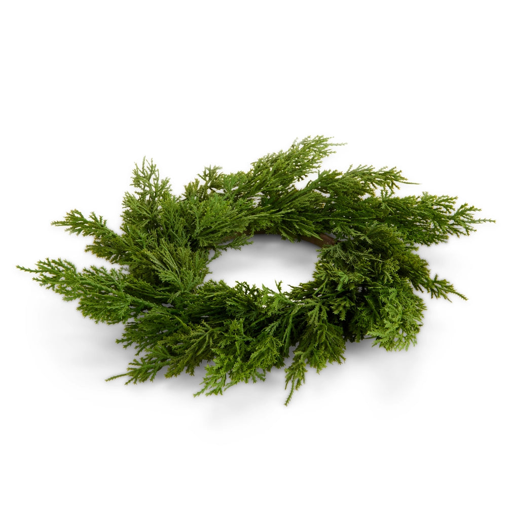 Cedar Candle Ring