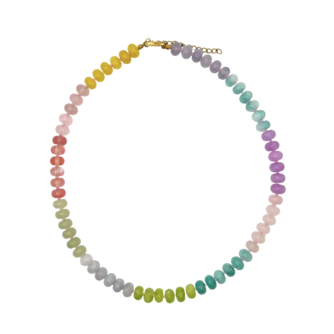 Sugarplum Multicolor Gemstone Necklace