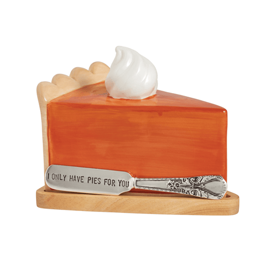 Figural Pie Cheese Cloche