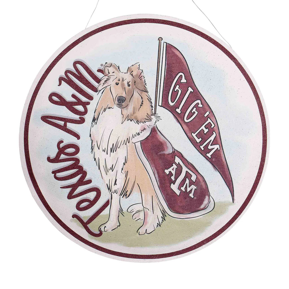 Texas A&M Mascot/Retro Burlee | PICK UP ONLY