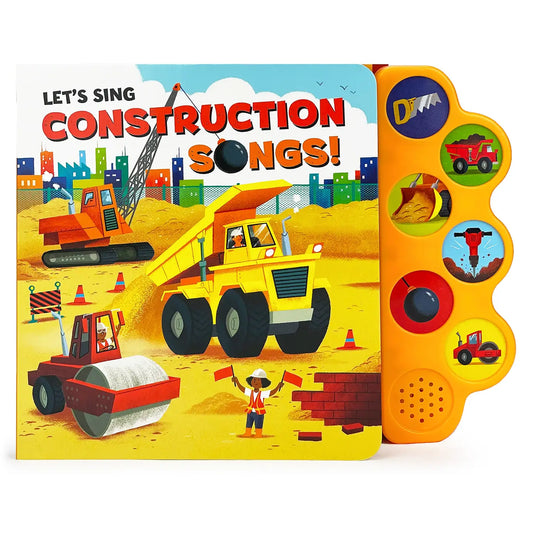 Construction Songs 6-Button Sound Book