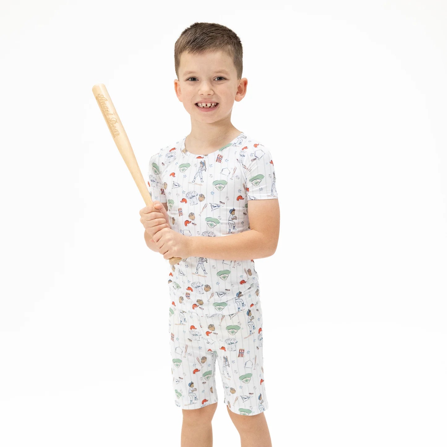 Home Run Baseball | Loungewear Short Set