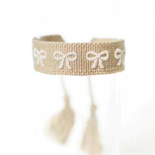 Neutral Bows Bracelet