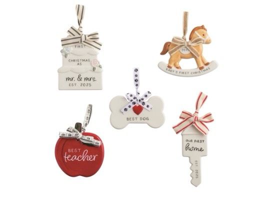Christmas Ceramic Ornaments