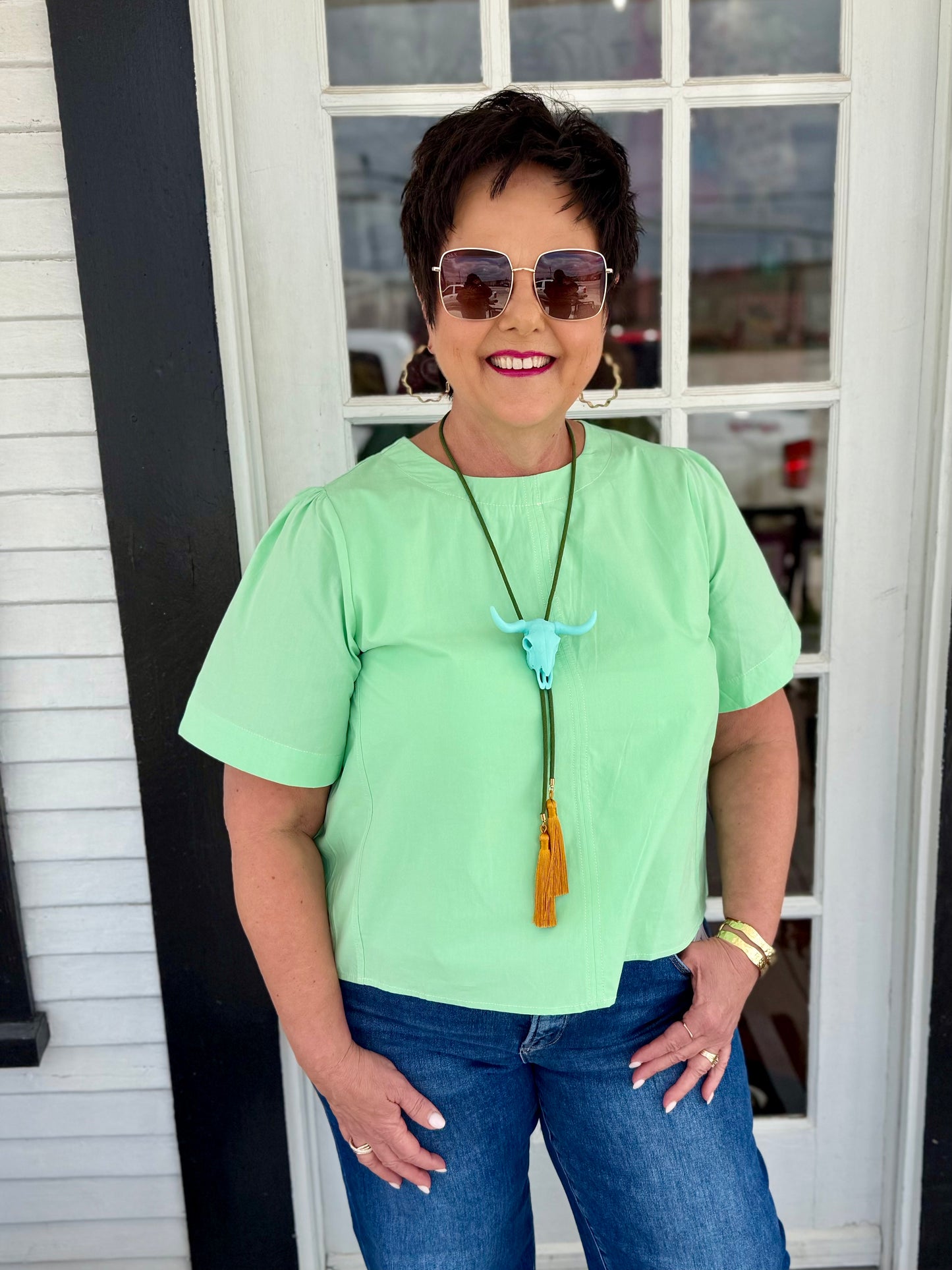 Gracie Top | Green