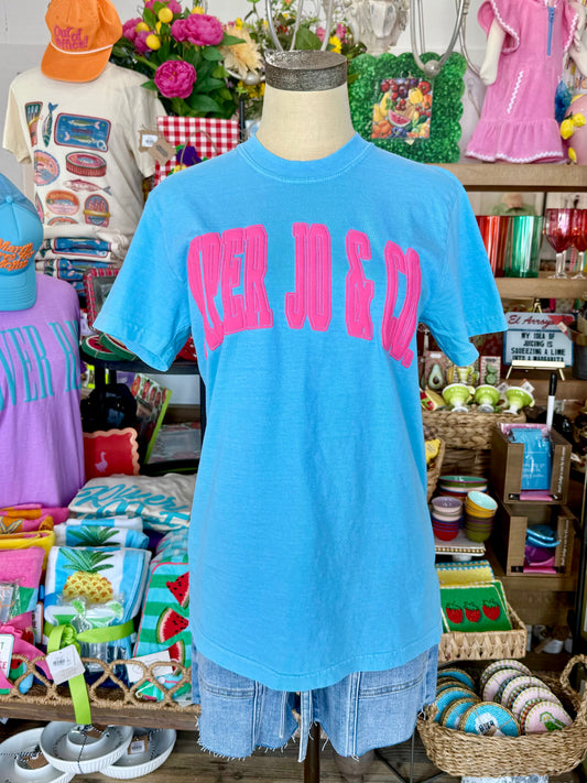 Piper Jo & Co Tee | Blue