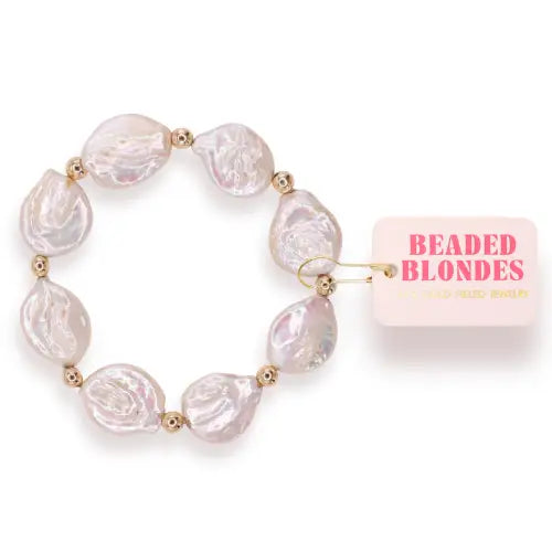 Kai Pearl Bracelet in Gold | Extended
