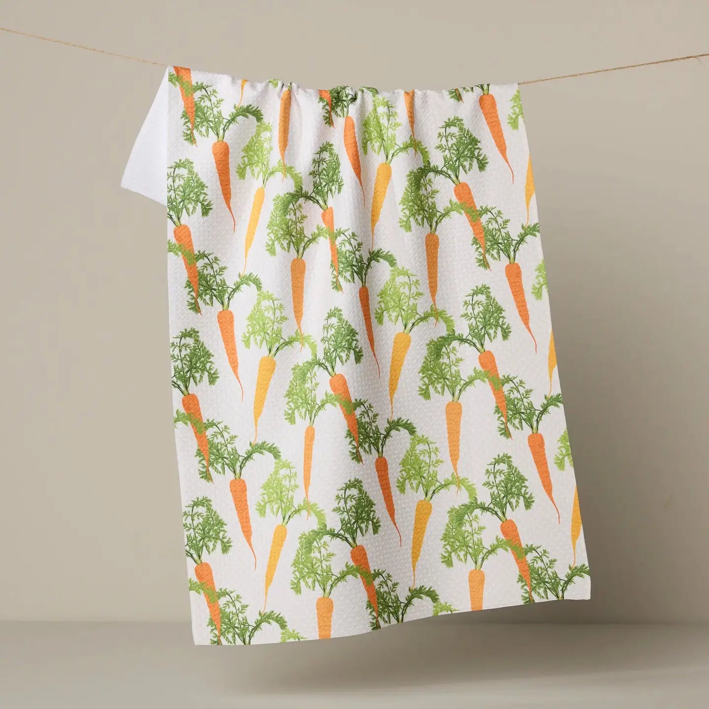 Happy Carrots Tea Towe
