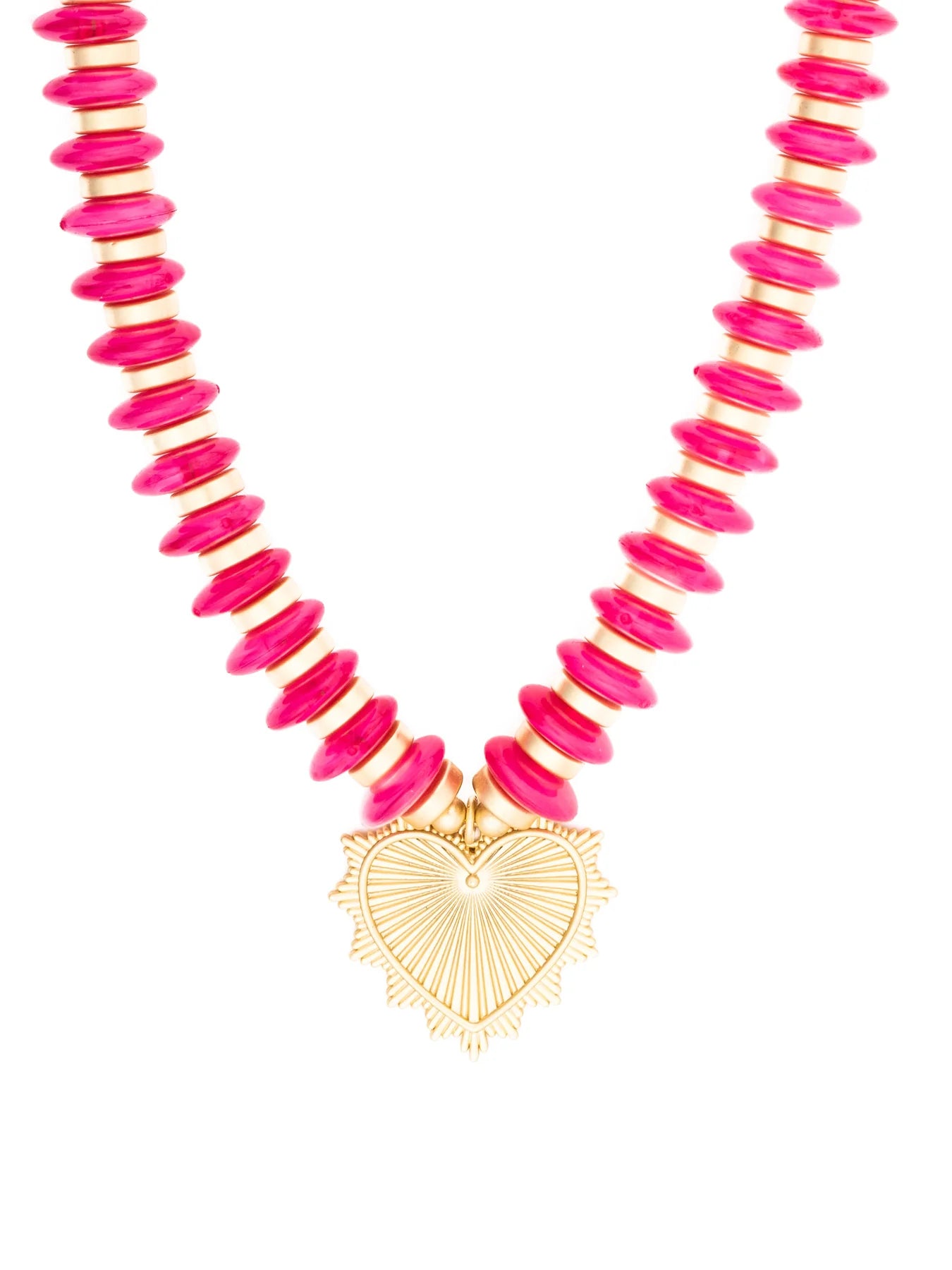 Anniston Necklace | Hot Pink