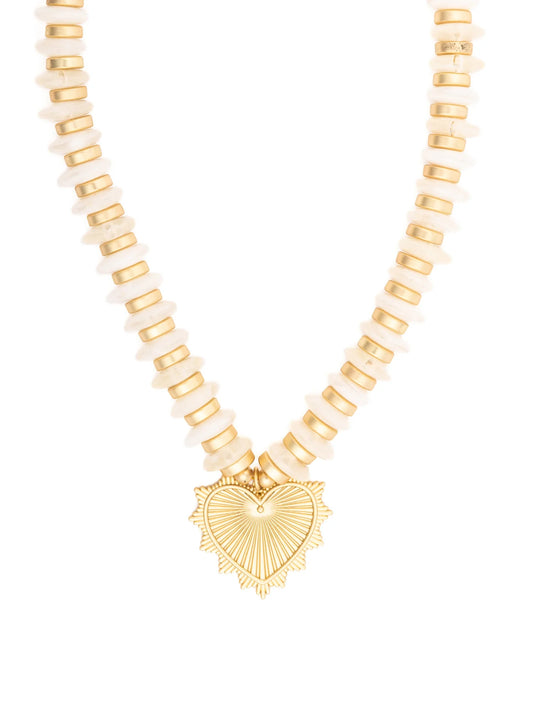 Anniston Necklace | Cream