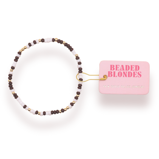 Mocha Sprinkle Bracelet | Extended Plus