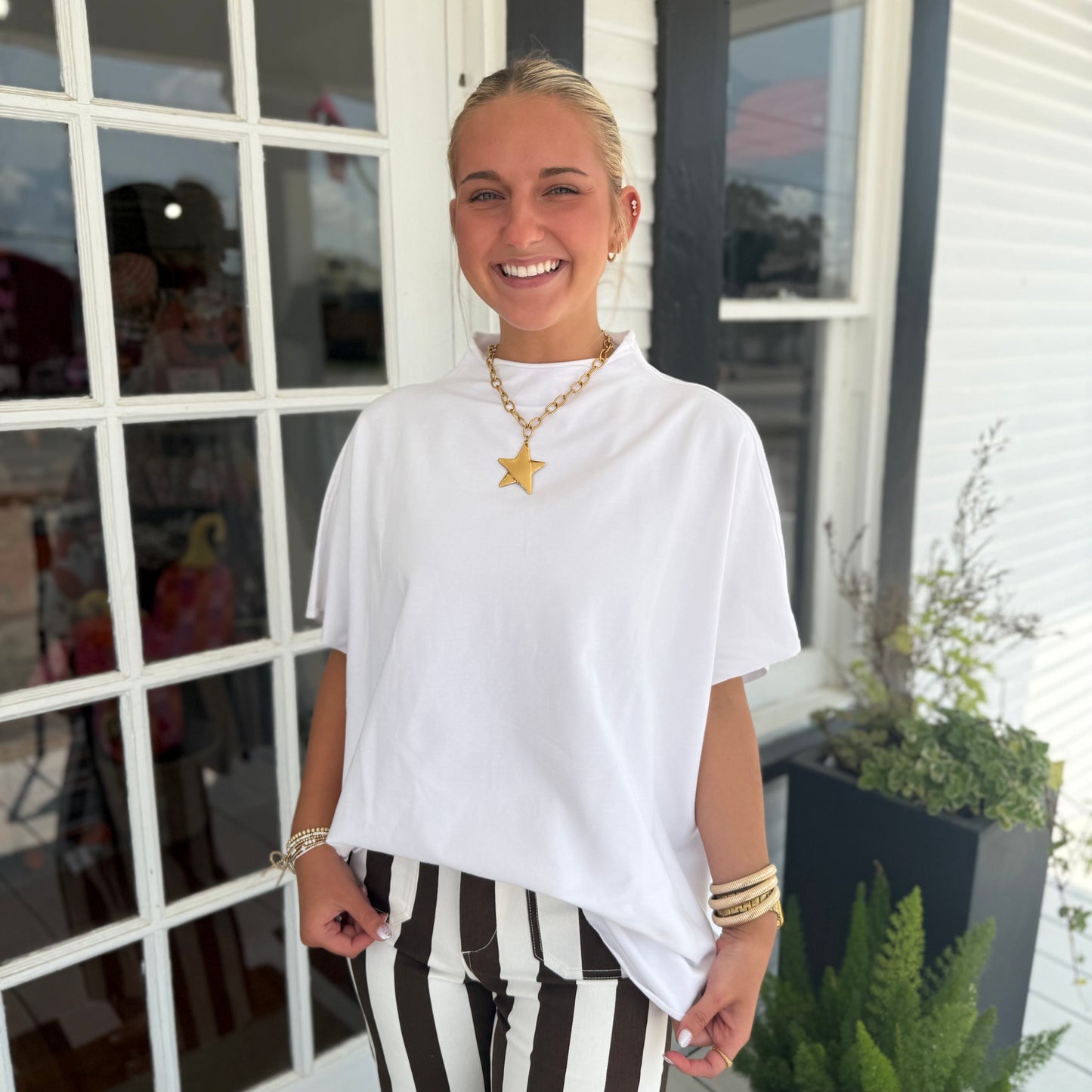 Cullen Top | White