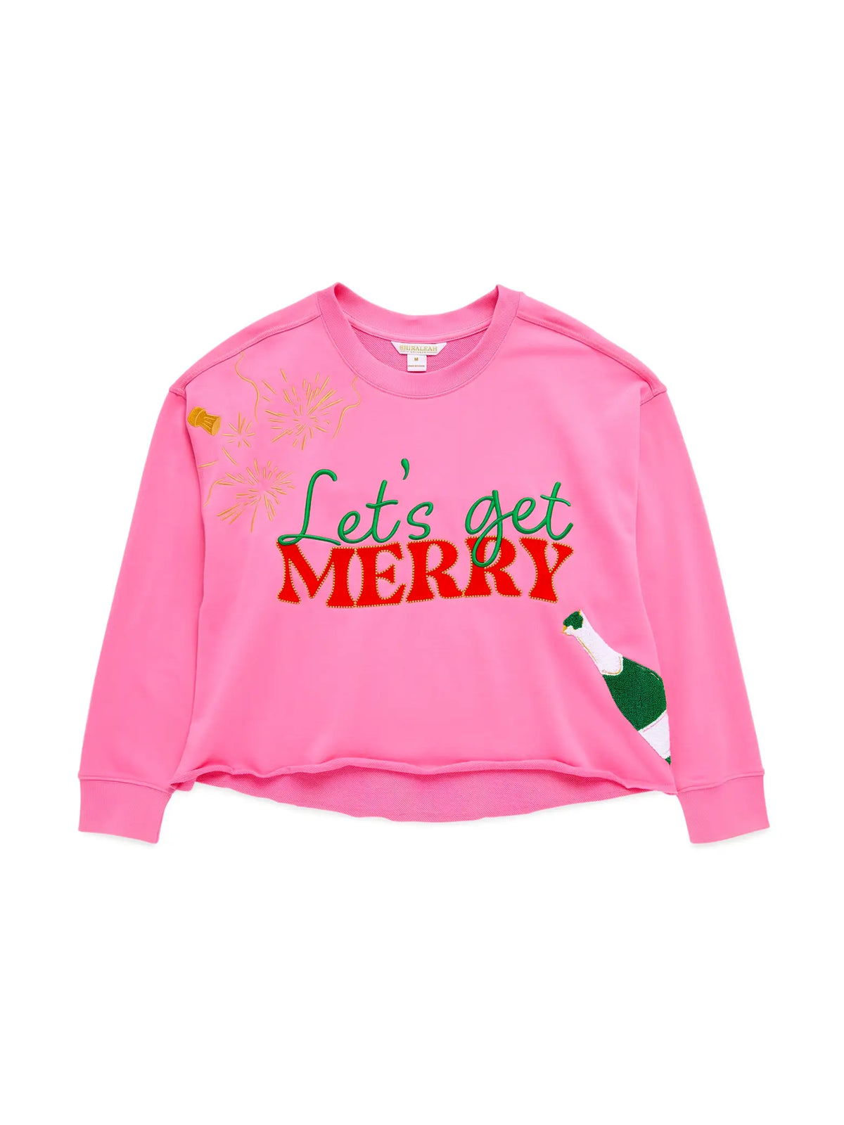 Let's Get Merry" Lounge Sweatshirt