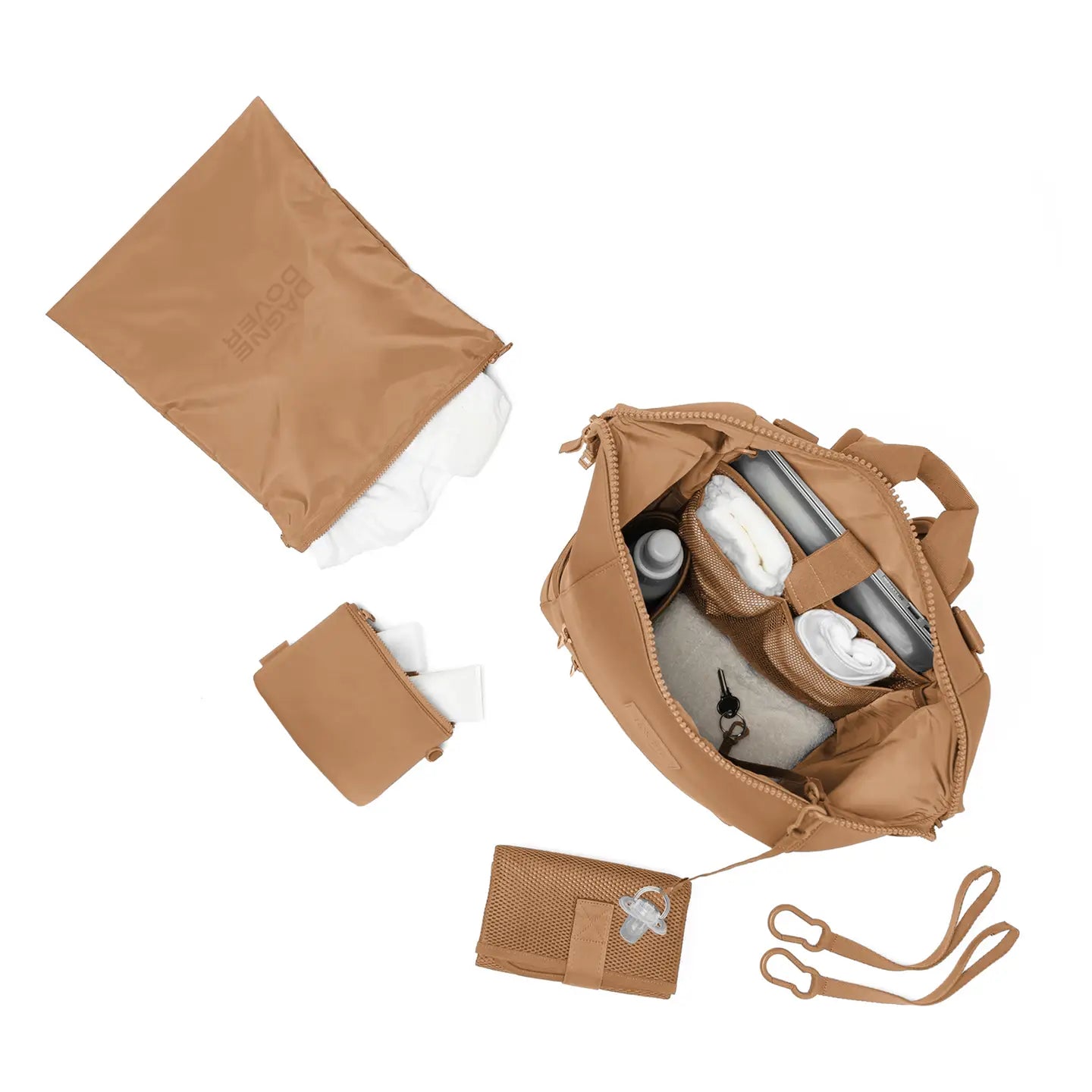 Indi Diaper Backpack in Camel | Large