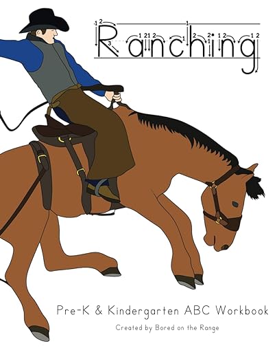 Ranching: Pre-K & Kindergarten ABC Workbook