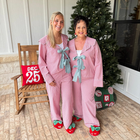 Plaid Christmas PJs