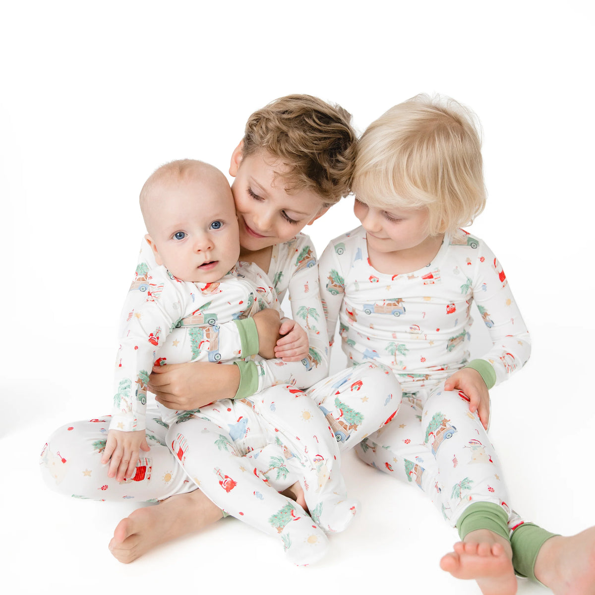 Beach Christmas I Long Sleeve Loungewear Set