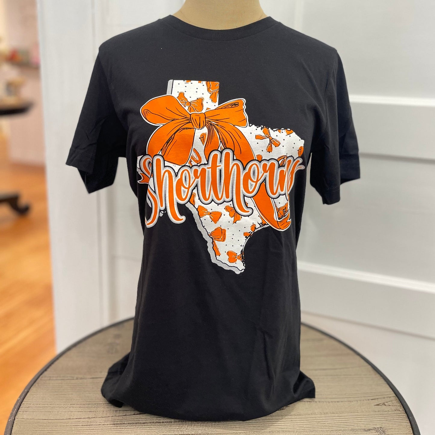 Texas Shorthorns Bow Tee | Youth