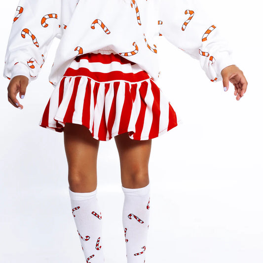 Mini Skirt | Striped | Girls