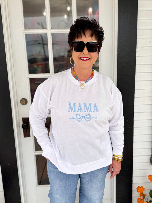 Mama Sweatshirt | White