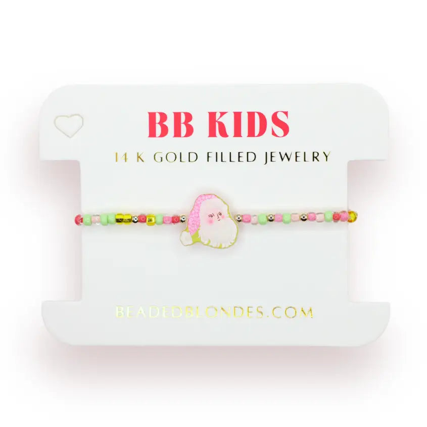 Santa Bracelet On Color (Kids Size)
