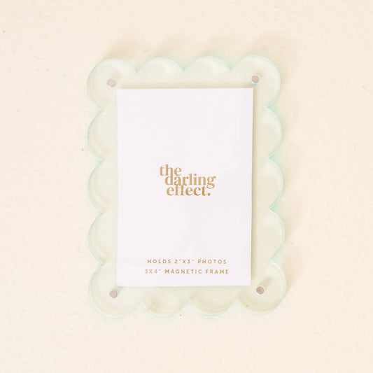 Mini Acrylic Picture Frame | Pale Blue