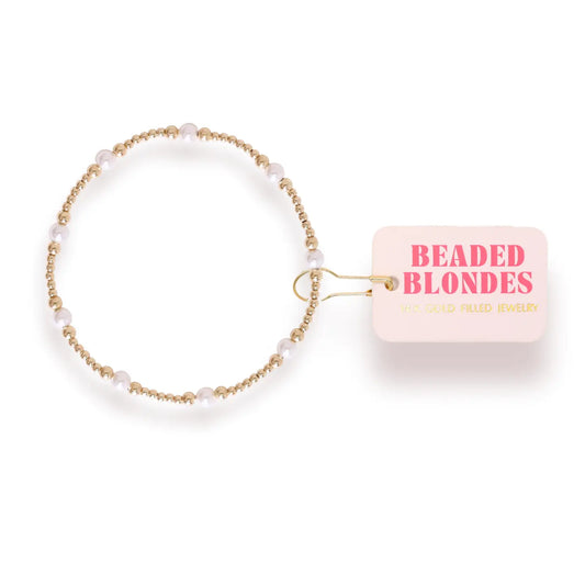 Dainty Sutton Pearl Bracelet | Extended