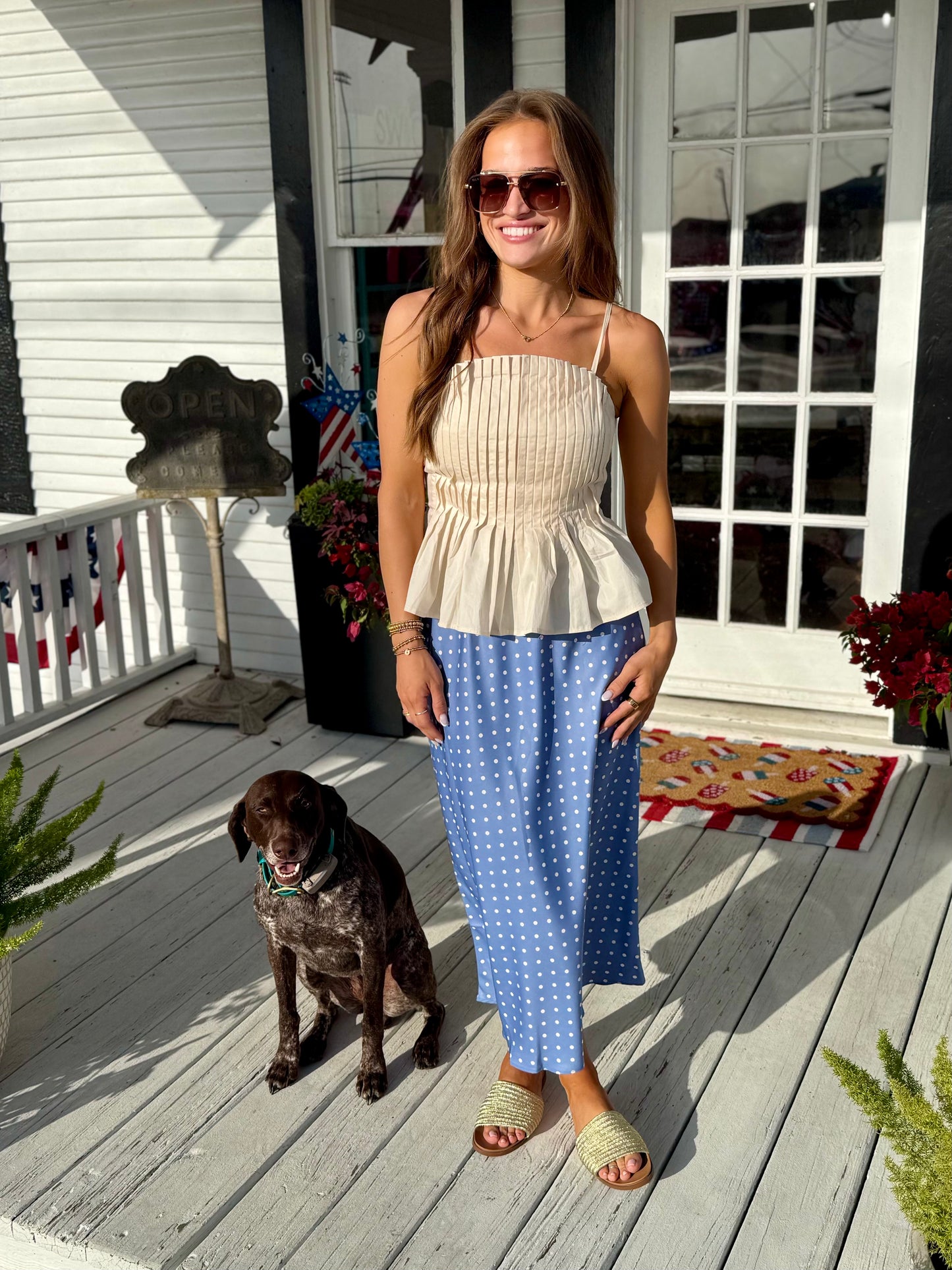 Mollie Top | Ivory