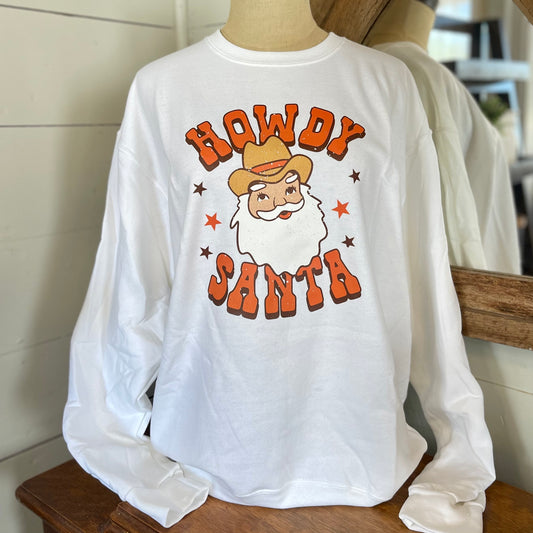 Howdy Santa Sweatshirt