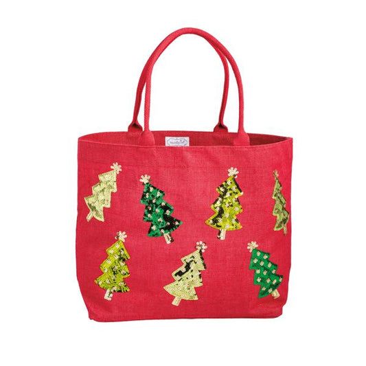 Christmas Tree Sparkle Tote